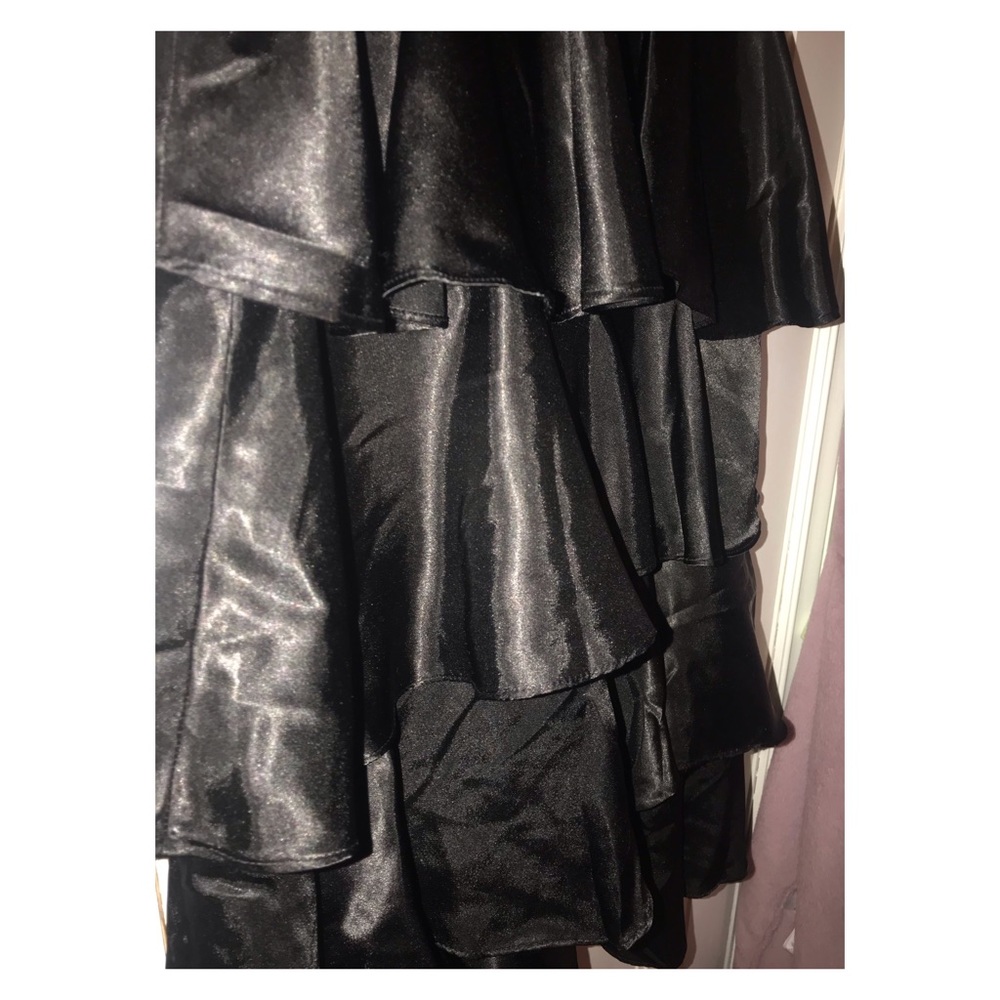 Black Ruffled Dress - Picture 4 of 4